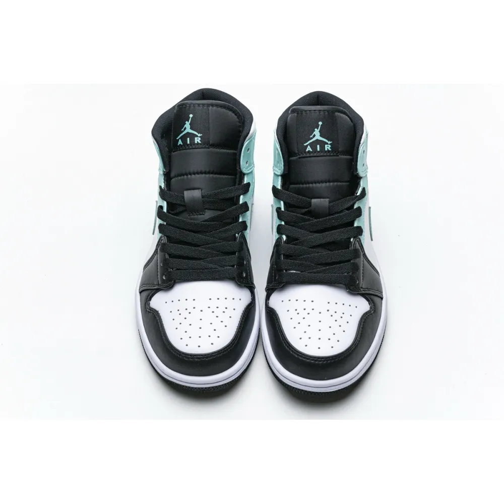 Air Jordan 1 Mid Island Green 