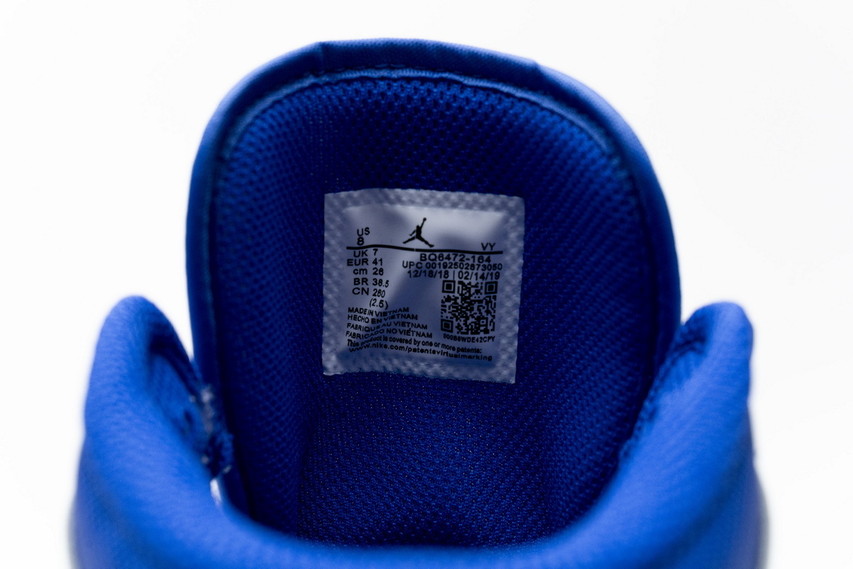 Air Jordan 1 Mid White Red Royal (W)