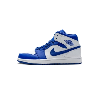 Air Jordan 1 Mid Hyper Royal 554724-114 01