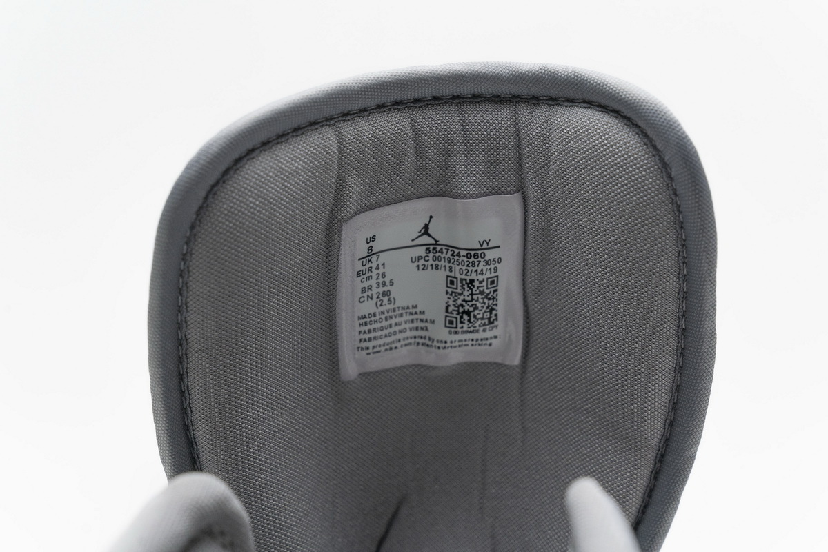 Air Jordan 1 Mid Black Particle Grey Gym