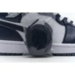 Air Jordan 1 Mid White Metallic Gold Obsidian