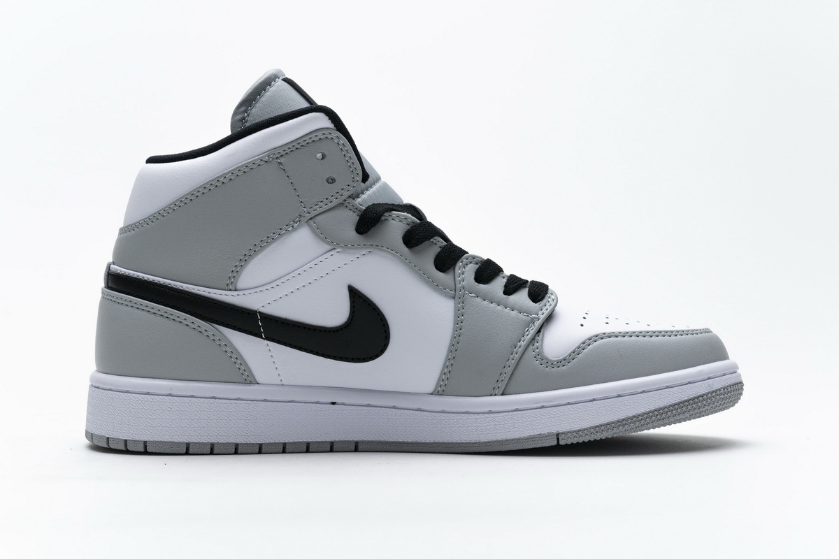 Air Jordan 1 Mid Light Smoke Grey