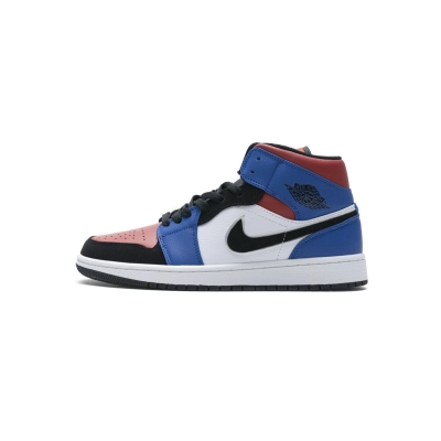 Air Jordan 1 Mid Top 3 554724-124 01