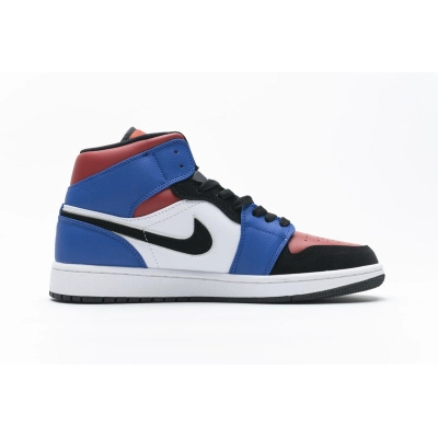 Air Jordan 1 Mid Top 3 554724-124 02