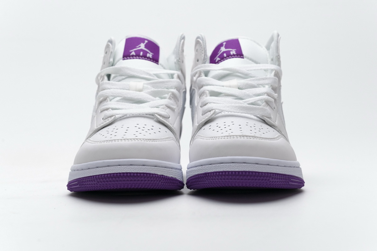 Air Jordan 1 Mid SE White Fuchsia Blast