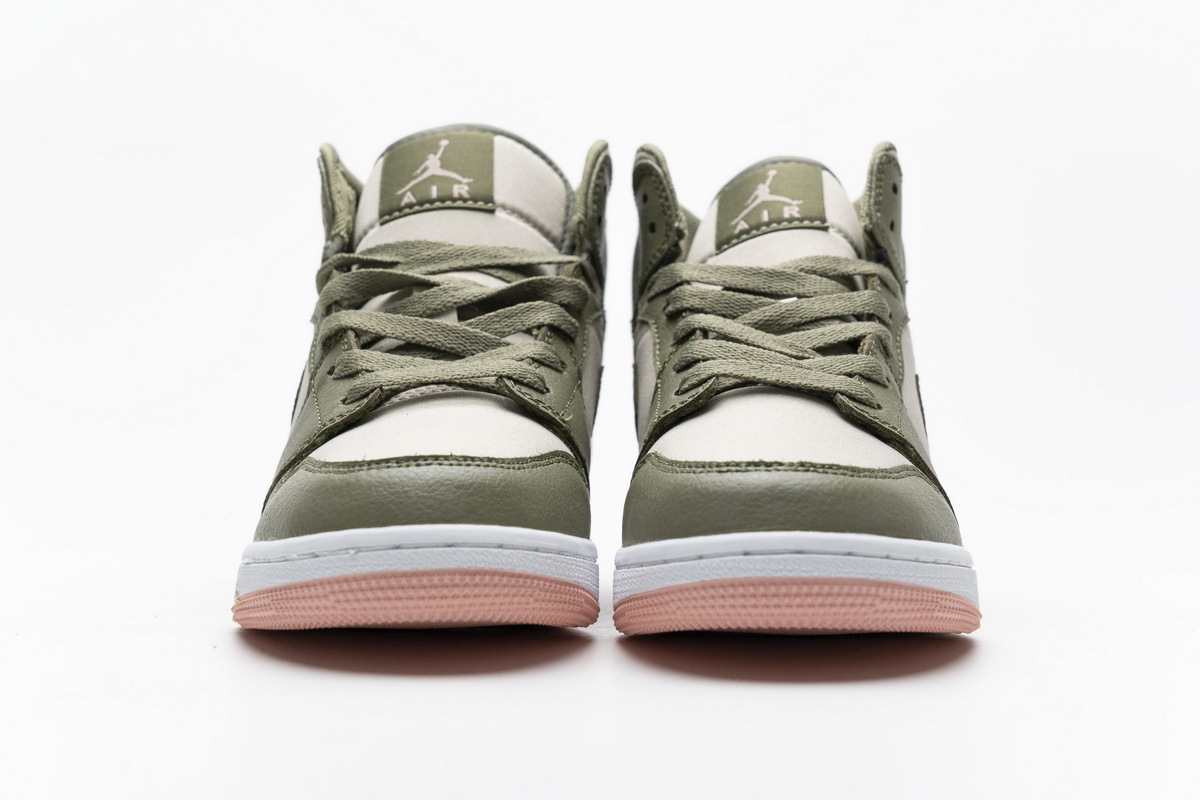 Air Jordan 1 Mid Trooper Bleached Coral (GS)