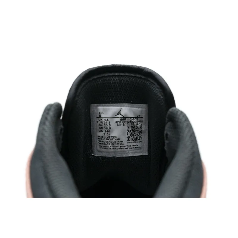 Air Jordan 1 Mid Pink Quartz (GS)
