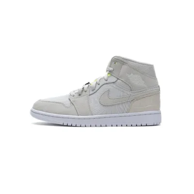 Air Jordan 1 Mid Vast Grey Ghost Green (W) CV3018-001 01