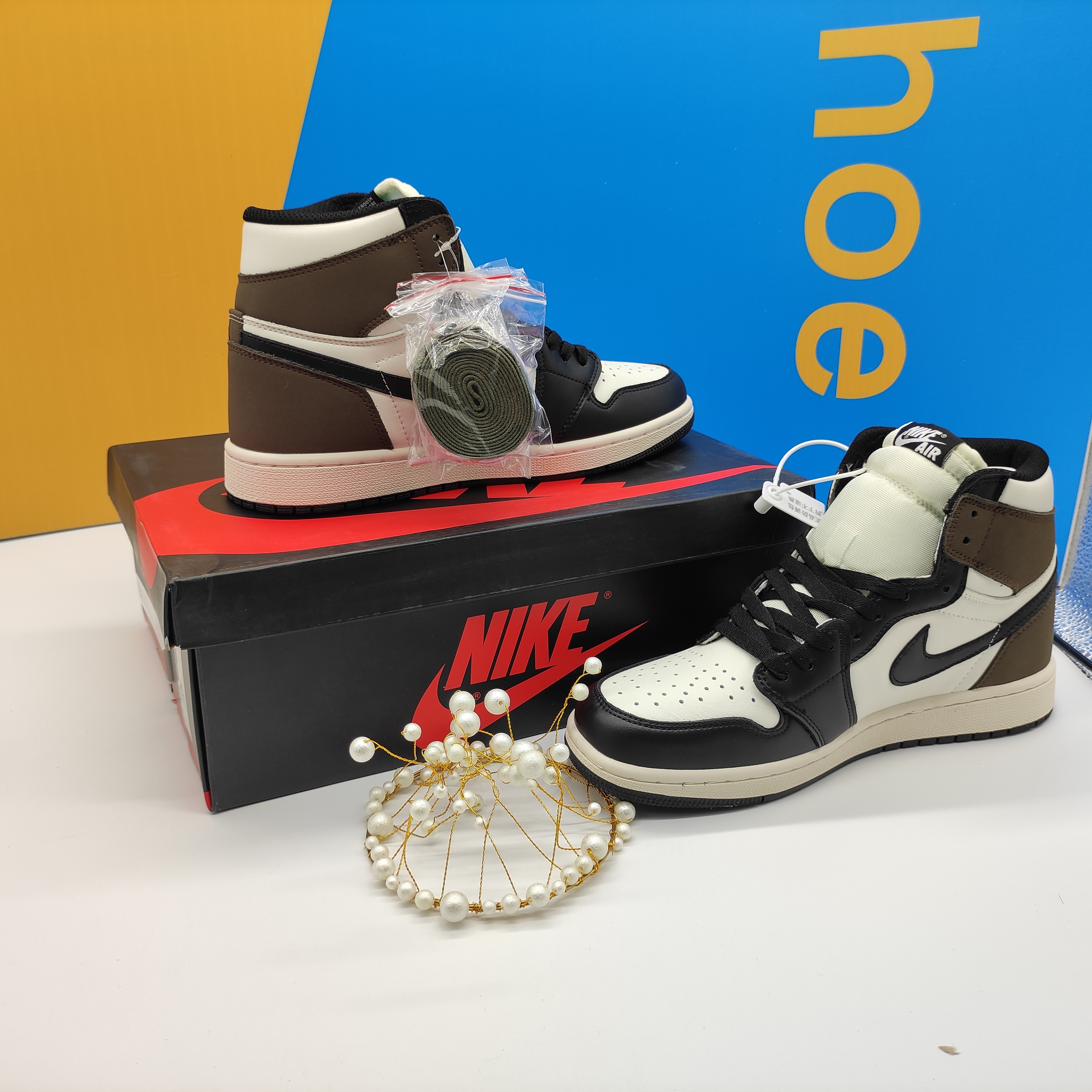 Og Tony Air Jordan 1 Retro High Dark Mocha 555088-105