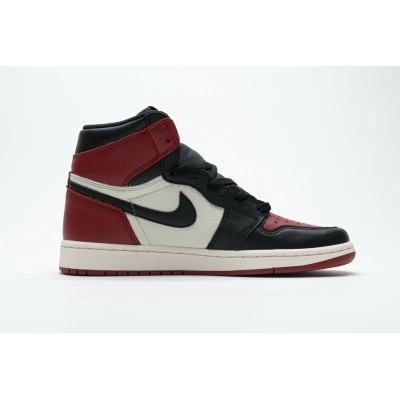 Og Tony Air Jordan 1 Retro High Bred Toe 555088-610 02