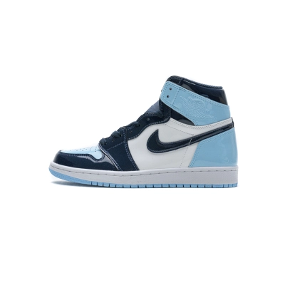 Og Tony Air Jordan 1 Retro High UNC Patent (W) CD0461-401 01