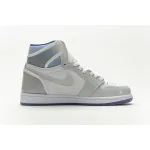 Air Jordan 1 Retro High Zoom White Racer Blue