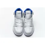 Air Jordan 1 Retro High Zoom White Racer Blue
