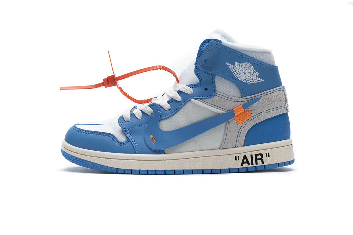 Air Jordan 1 Retro High Off-White University Blue