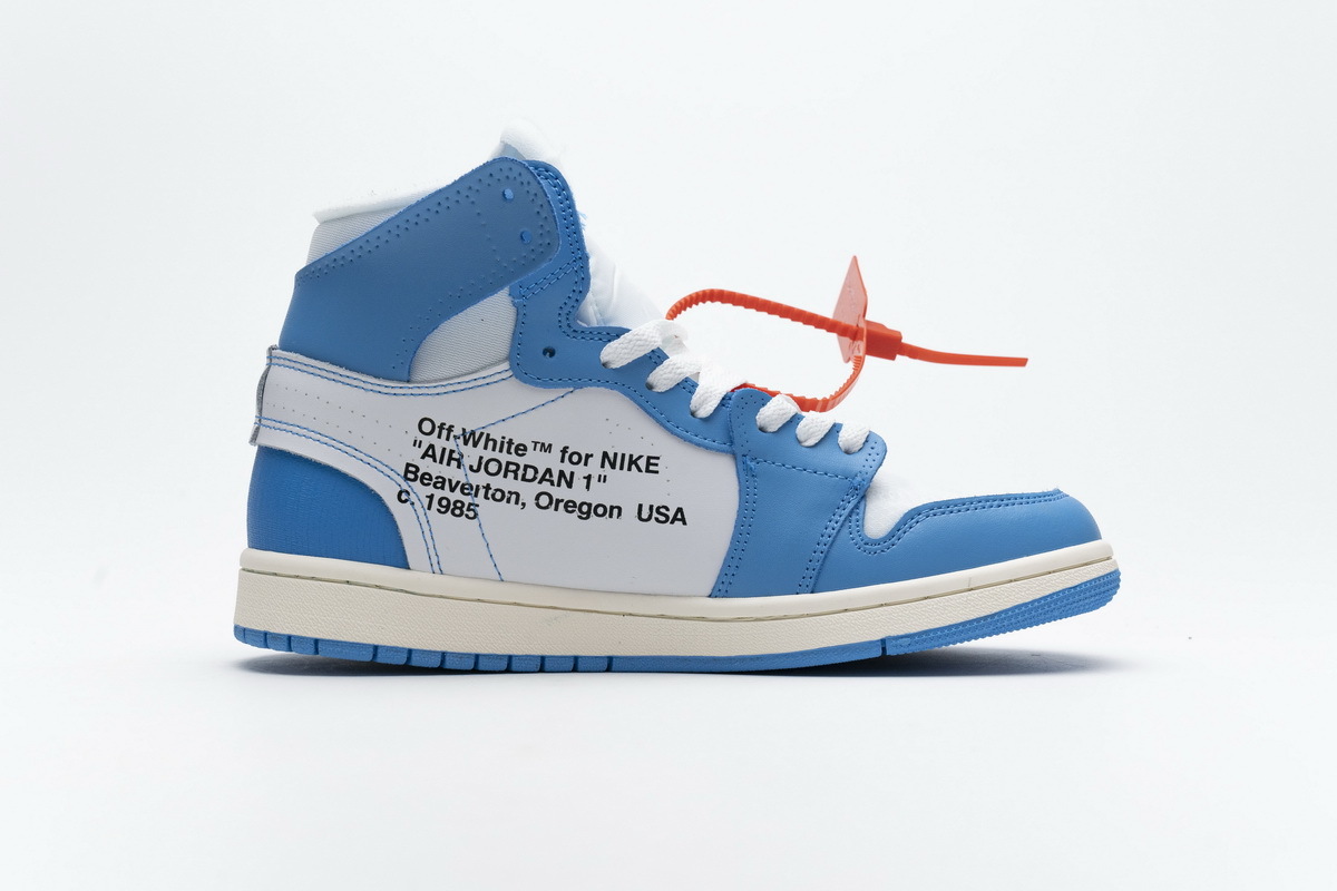 Air Jordan 1 Retro High Off-White University Blue