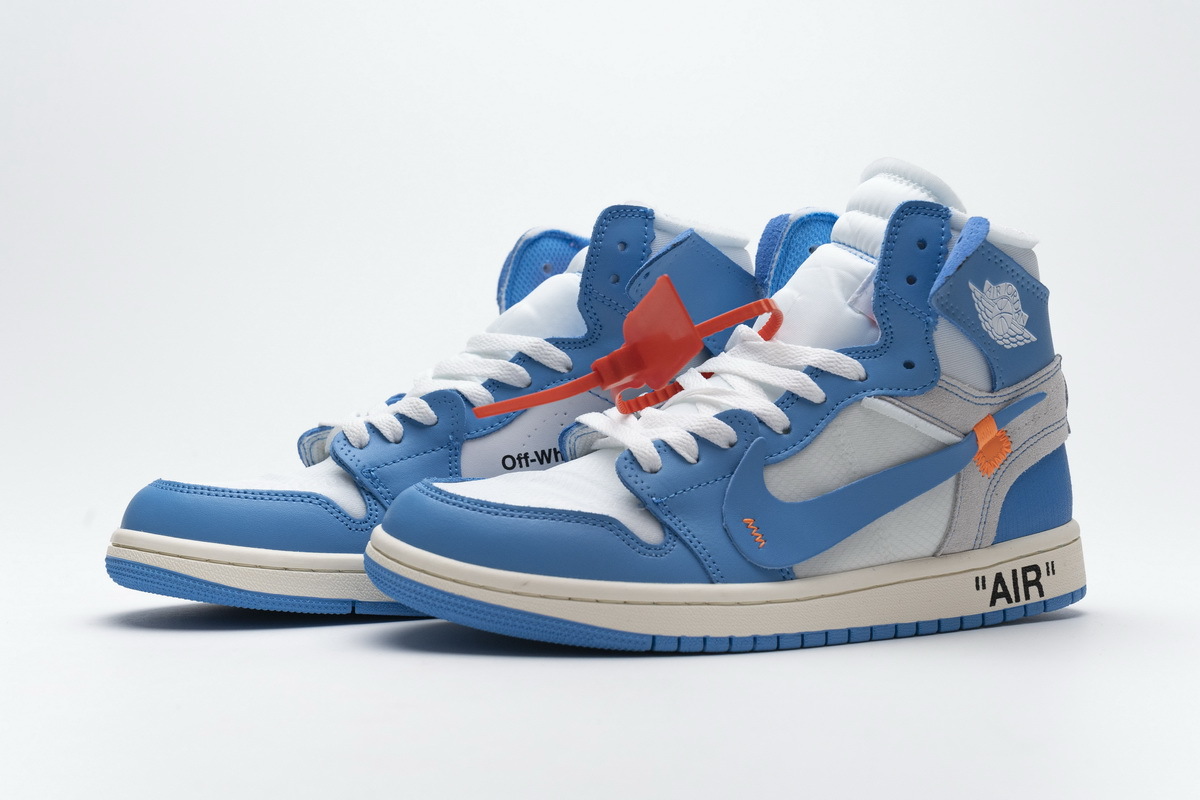Air Jordan 1 Retro High Off-White University Blue
