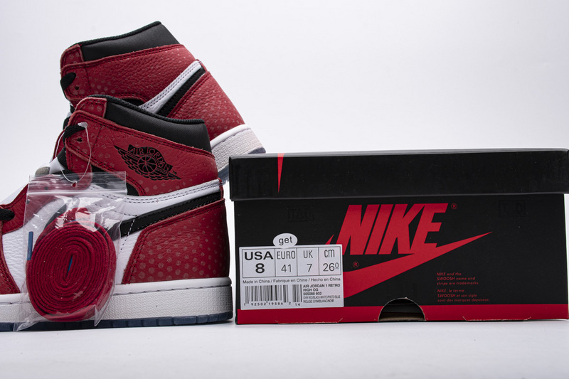 Air Jordan 1 Retro High Spider-Man Origin Story