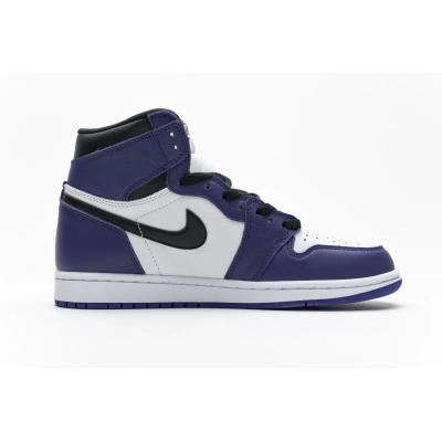 Og Tony Air Jordan 1 Retro High Court Purple White555088-500  02