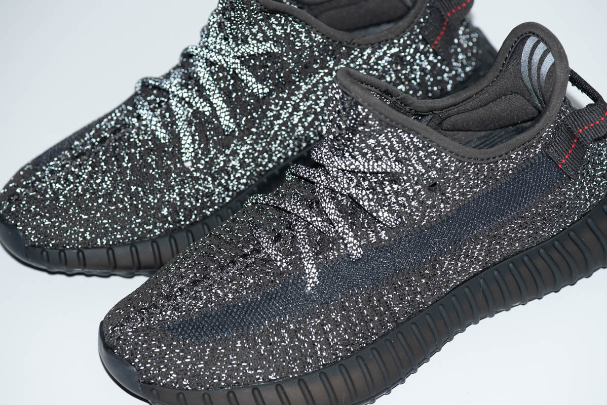 Yeezy Boost 350 V2 Static Black (Reflective)
