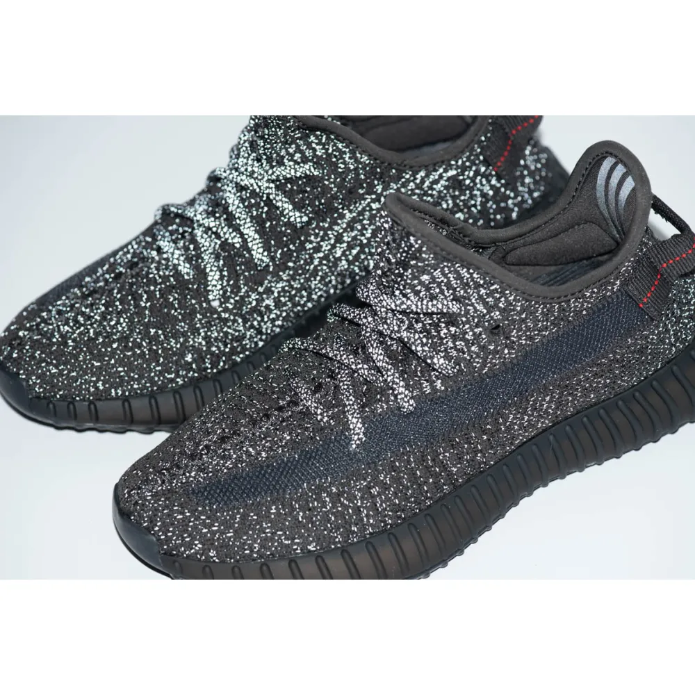 Yeezy Boost 350 V2 Static Black (Reflective)