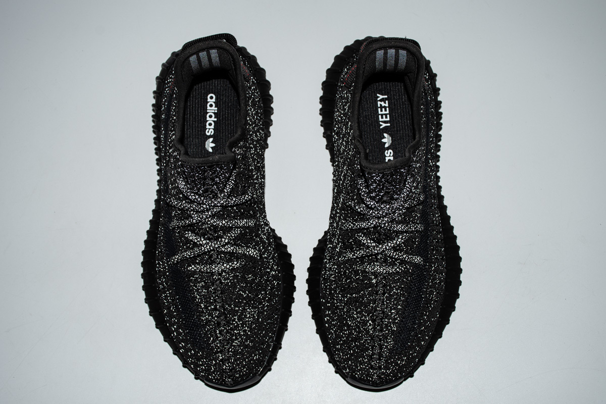 Yeezy Boost 350 V2 Static Black (Reflective)