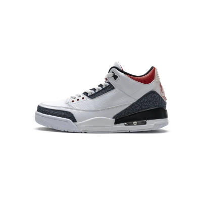 Og Tony Air Jordan 3 Retro SE-T CO JP Fire Red Denim CZ6433-100 01