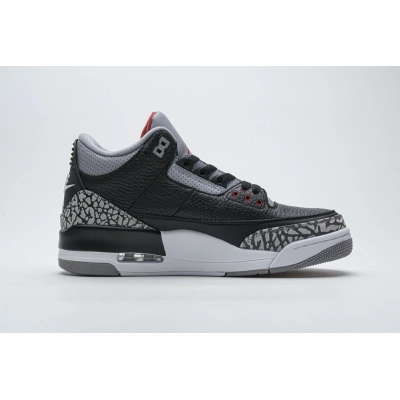 Og Tony Air Jordan 3 Retro Black Cement (2018) 854262-001 02