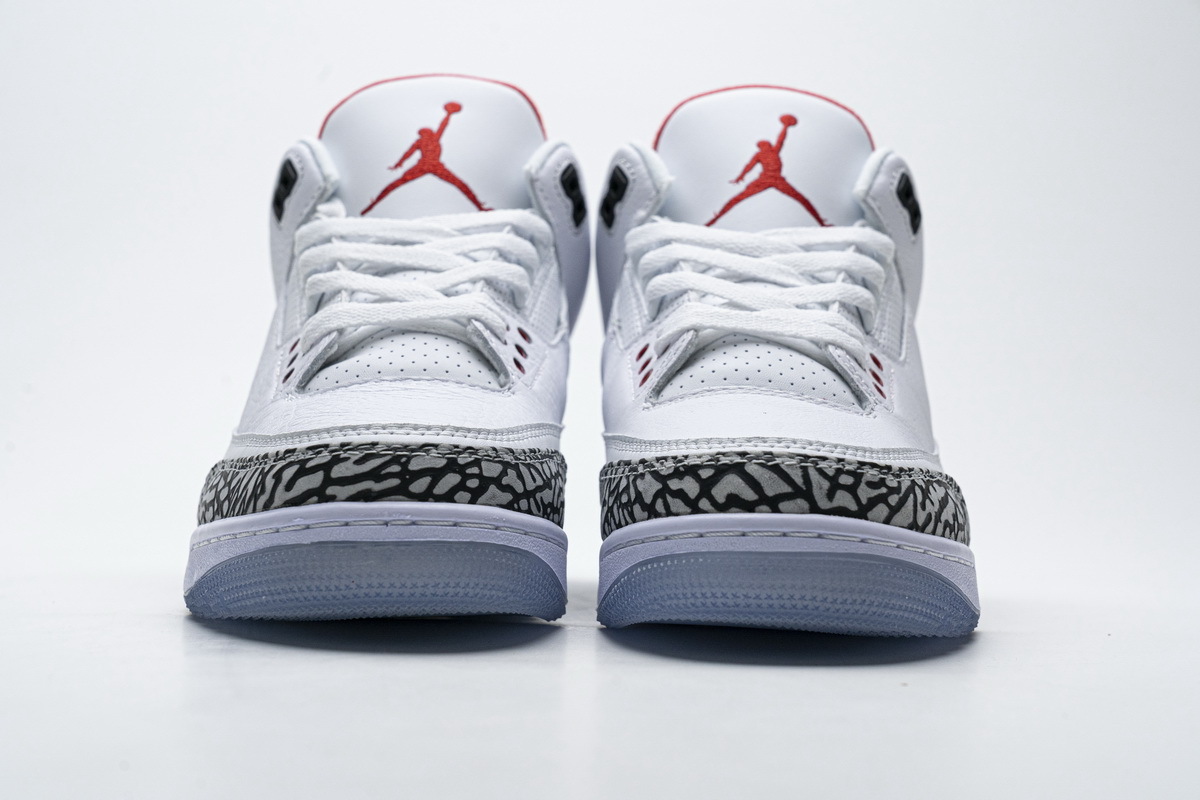 Og Tony Air Jordan 3 Retro Free Throw Line White Cement 923096-101
