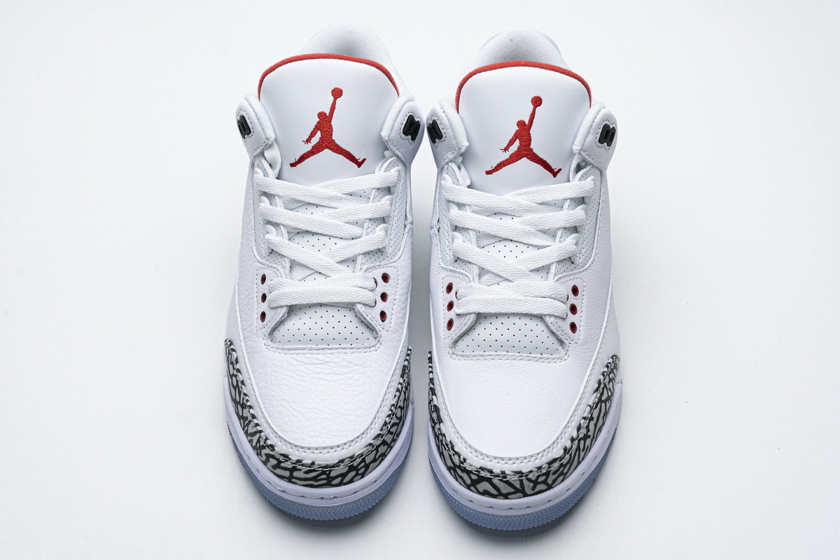 Og Tony Air Jordan 3 Retro Free Throw Line White Cement 923096-101