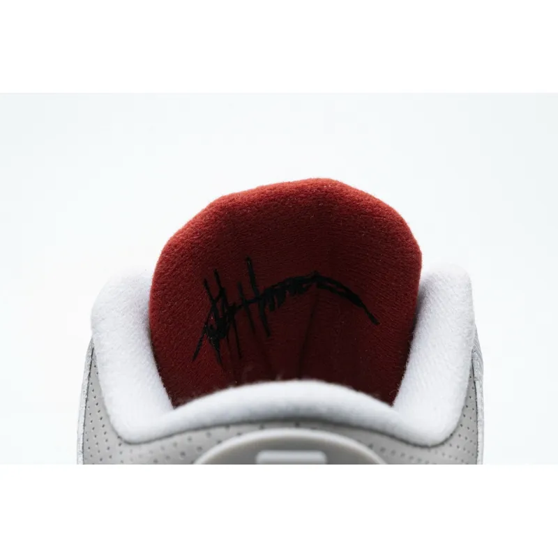 Og Tony Air Jordan 3 Retro Tinker White University Red