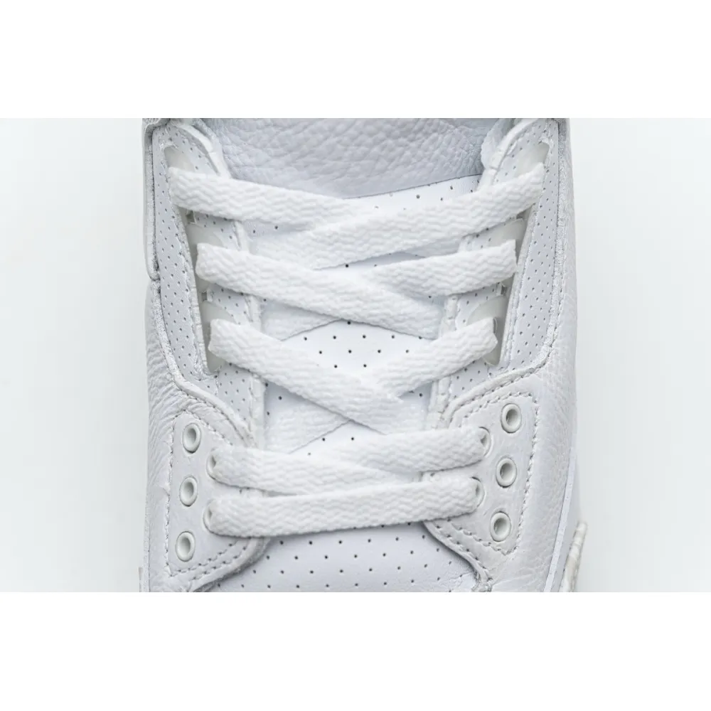  OWF  Air Jordan 3 Retro Pure White (2018)