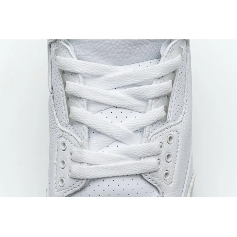  OWF  Air Jordan 3 Retro Pure White (2018)