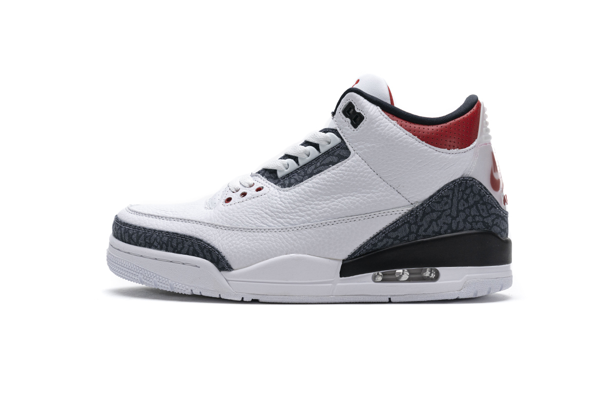 Og Tony Air Jordan 3 Retro SE Fire Red Denim (2020) CZ6431-100
