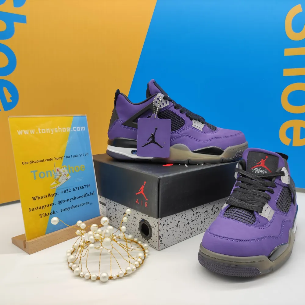 Og Tony Air Jordan 4 Retro Winterized Loyal Blue CQ9597-401