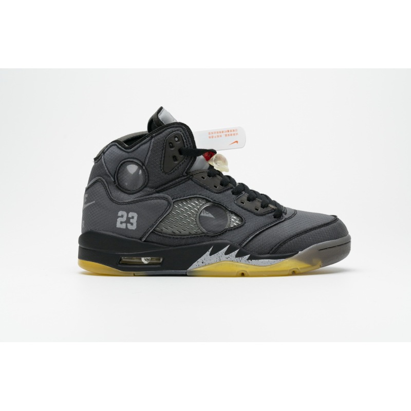 Air Jordan 5 Retro Off-White Black
