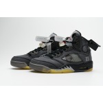 Air Jordan 5 Retro Off-White Black