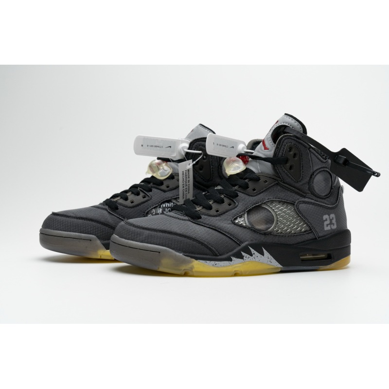 Air Jordan 5 Retro Off-White Black
