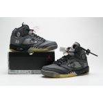 Air Jordan 5 Retro Off-White Black