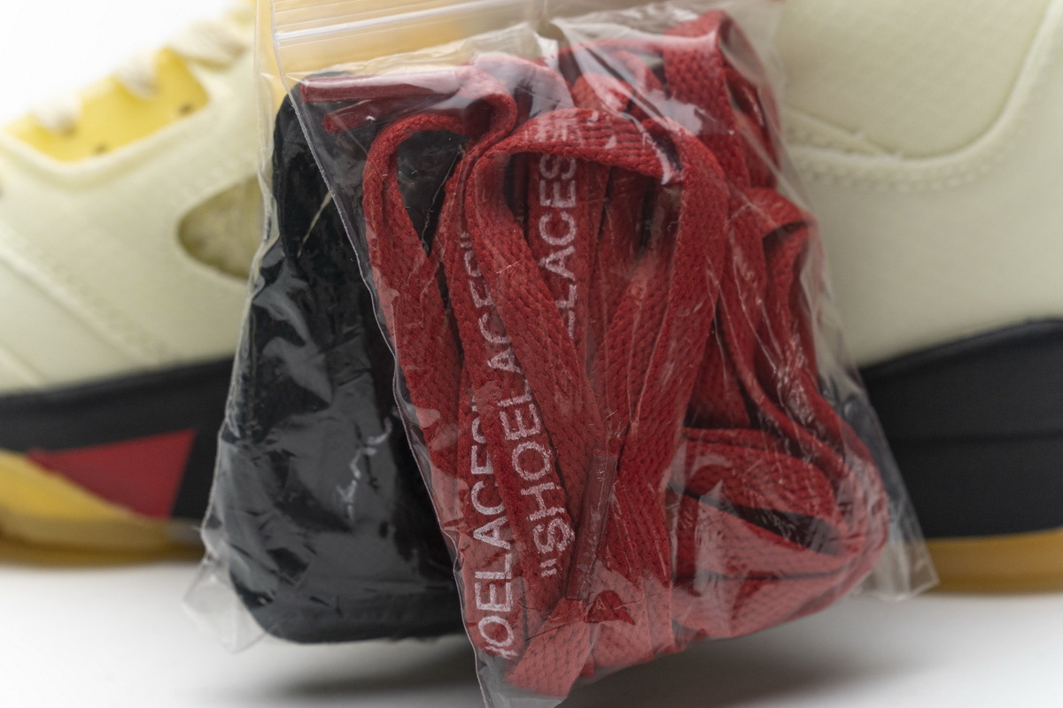 Air Jordan 5 Retro OFF-WHITE Sail