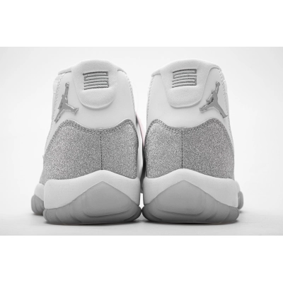 Air Jordan 11 Retro White Metallic Silver (W) AR0715-100 02