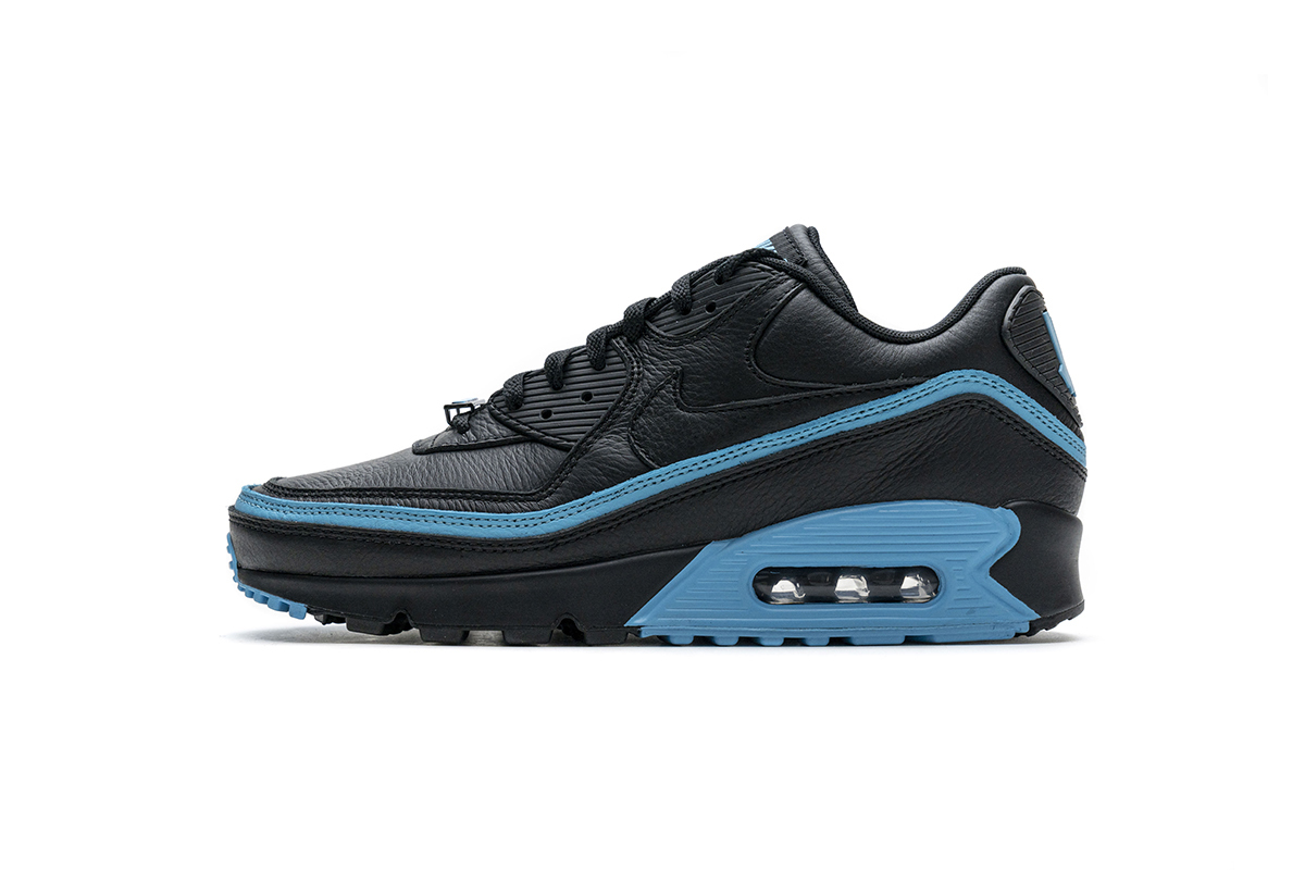 Nike Air Max 90 Undefeated Black Blue Fury