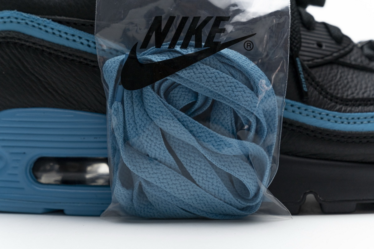 Nike Air Max 90 Undefeated Black Blue Fury