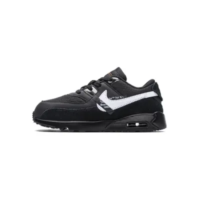 Nike Air Max 90 OFF-WHITE Black White (TD)  BV0852-001 01