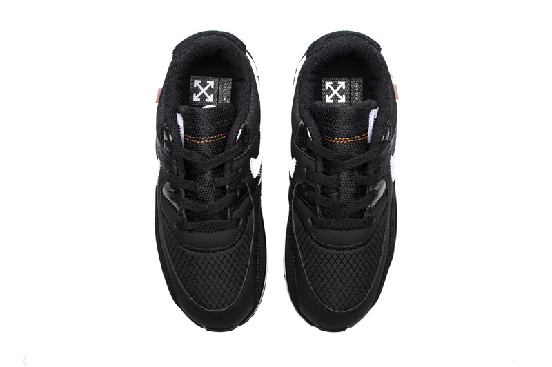 Nike Air Max 90 OFF-WHITE Black White (TD)