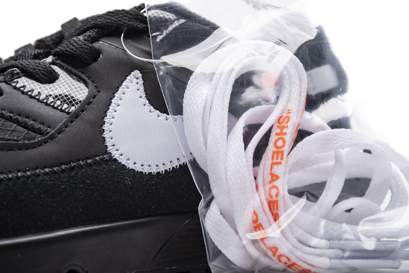 Nike Air Max 90 OFF-WHITE Black White (TD)