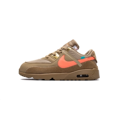 Nike Air Max 90 OFF-WHITE Desert Ore (TD)  BV0852-200 01