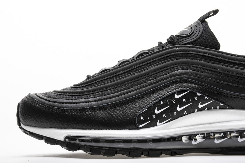 Nike Air Max 97 Swoosh Air Logos Black White