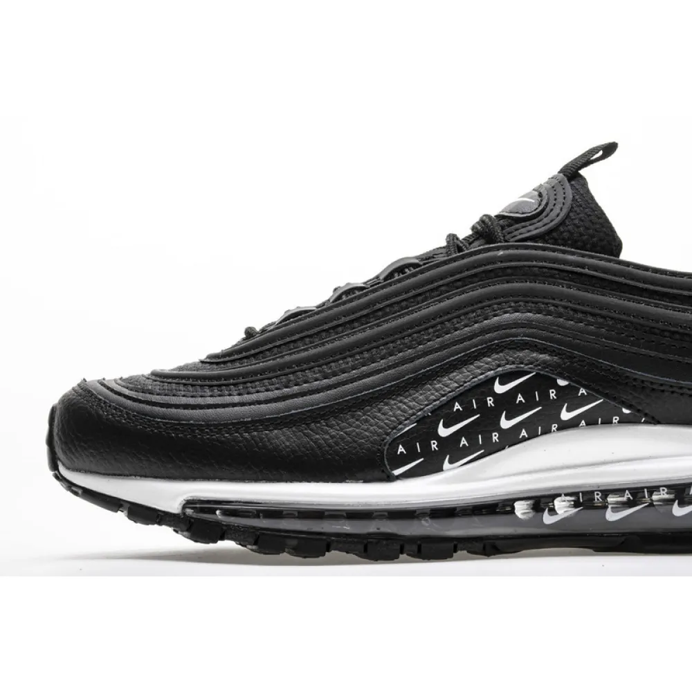 Nike Air Max 97 Swoosh Air Logos Black White