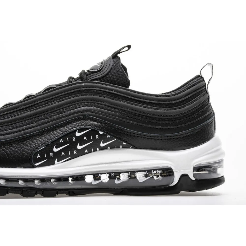 Nike Air Max 97 Swoosh Air Logos Black White