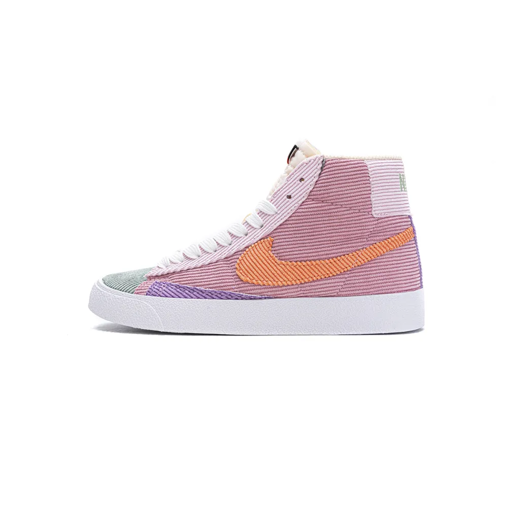 Nike Blazer Mid 77 VNTG Green Burgundy Orange